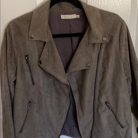 Suede Moto Jacket - Picture 7 of 8